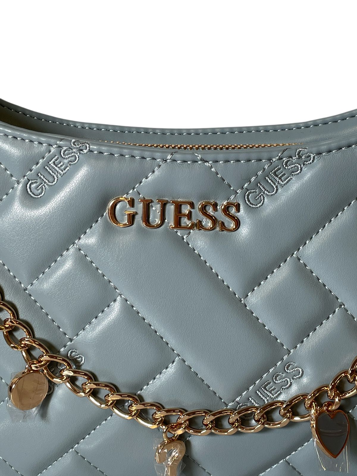 Bolso Hombro Guess - Elegancia Acolchada y Estilo Atemporal