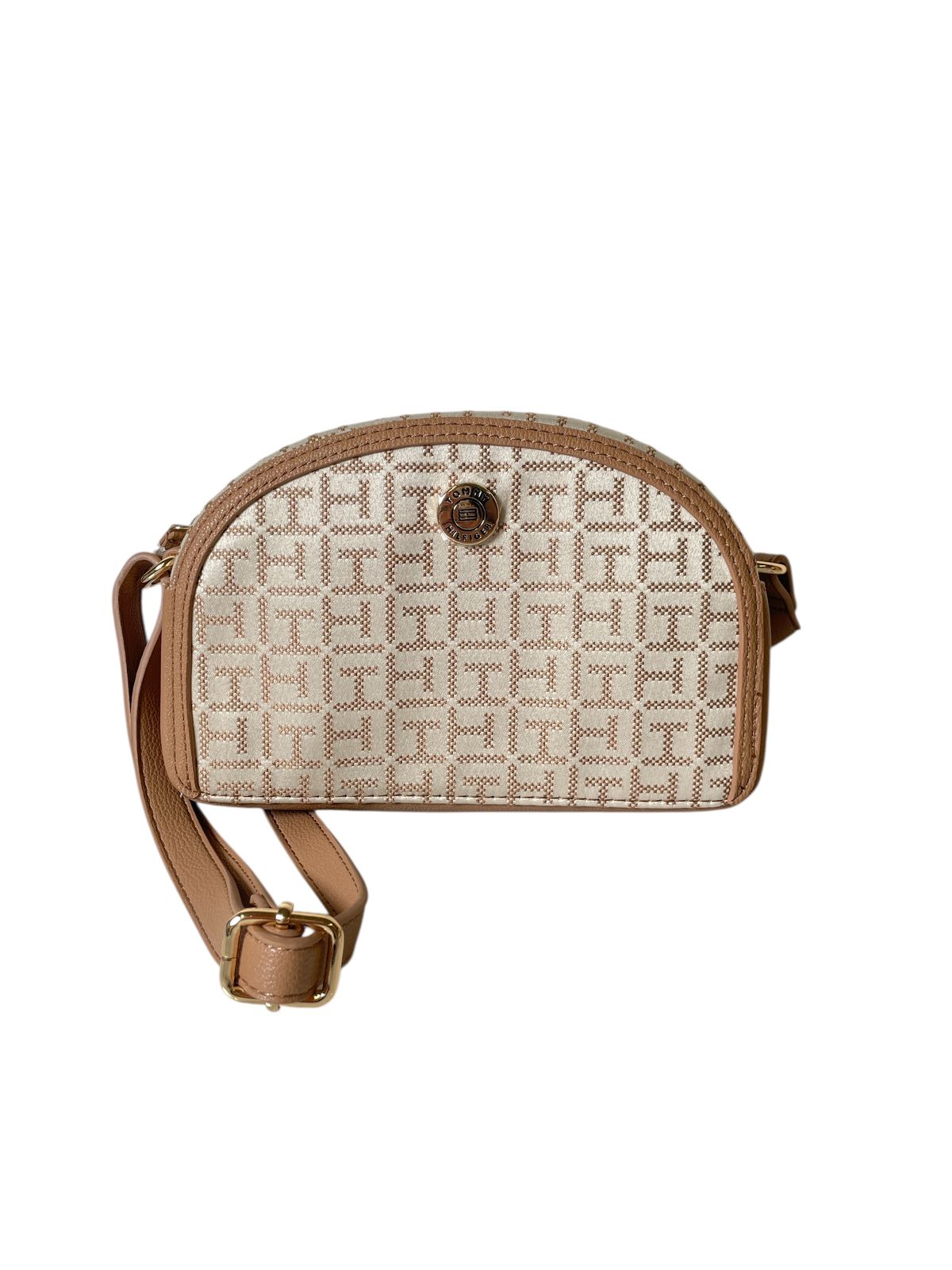 Bolso Cruzado Tommy Hilfiger Monograma - Elegancia Clásica