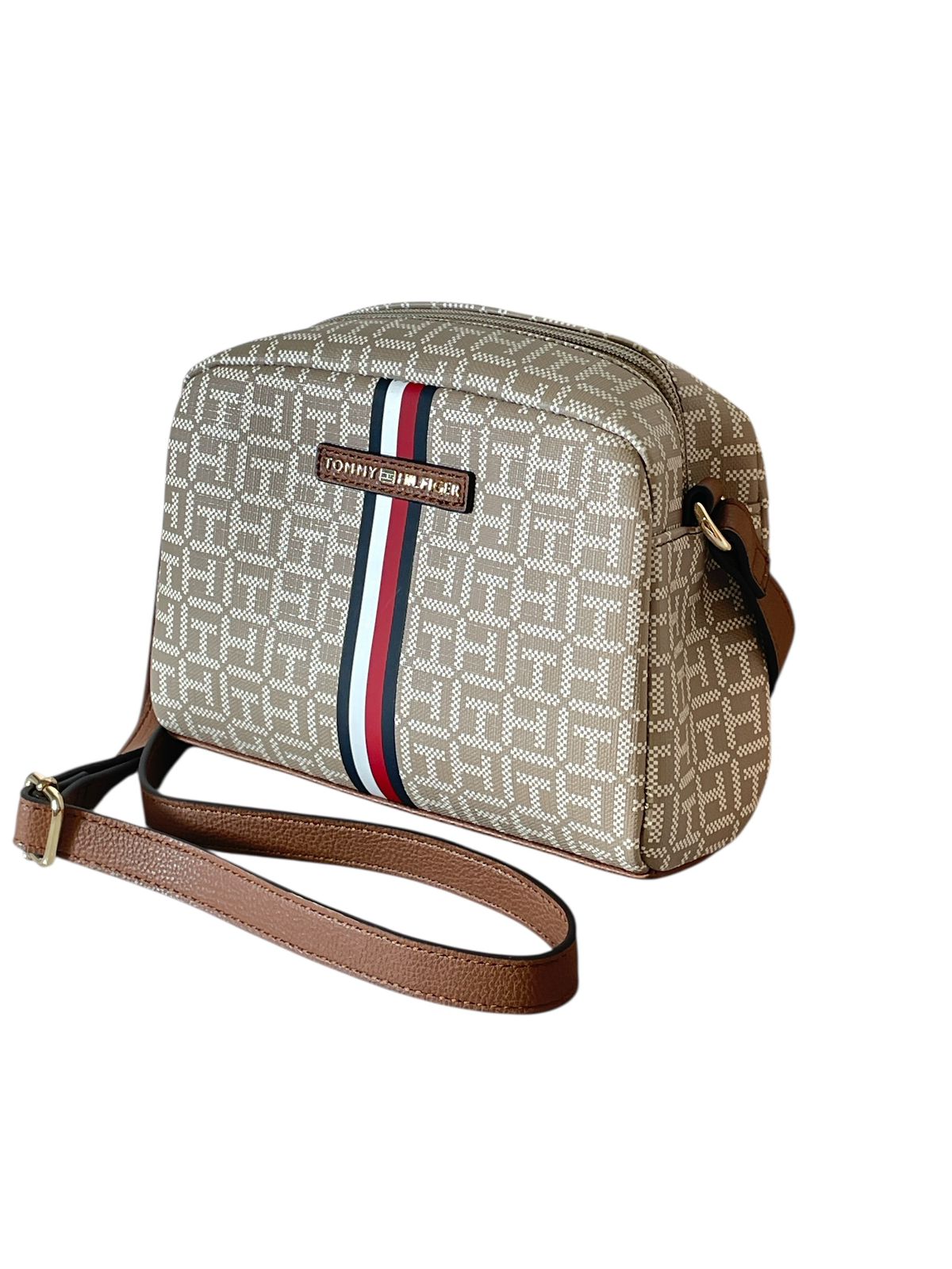 Bolso de Hombro Tommy Hilfiger Signature - Elegancia con un Toque Clásico