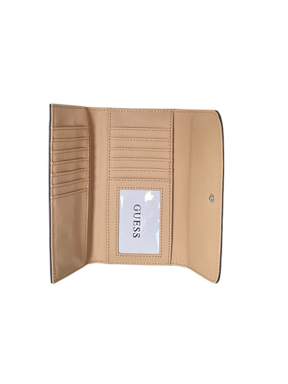 Cartera Guess con Doble Broche y Monograma - Estilo y Funcionalidad