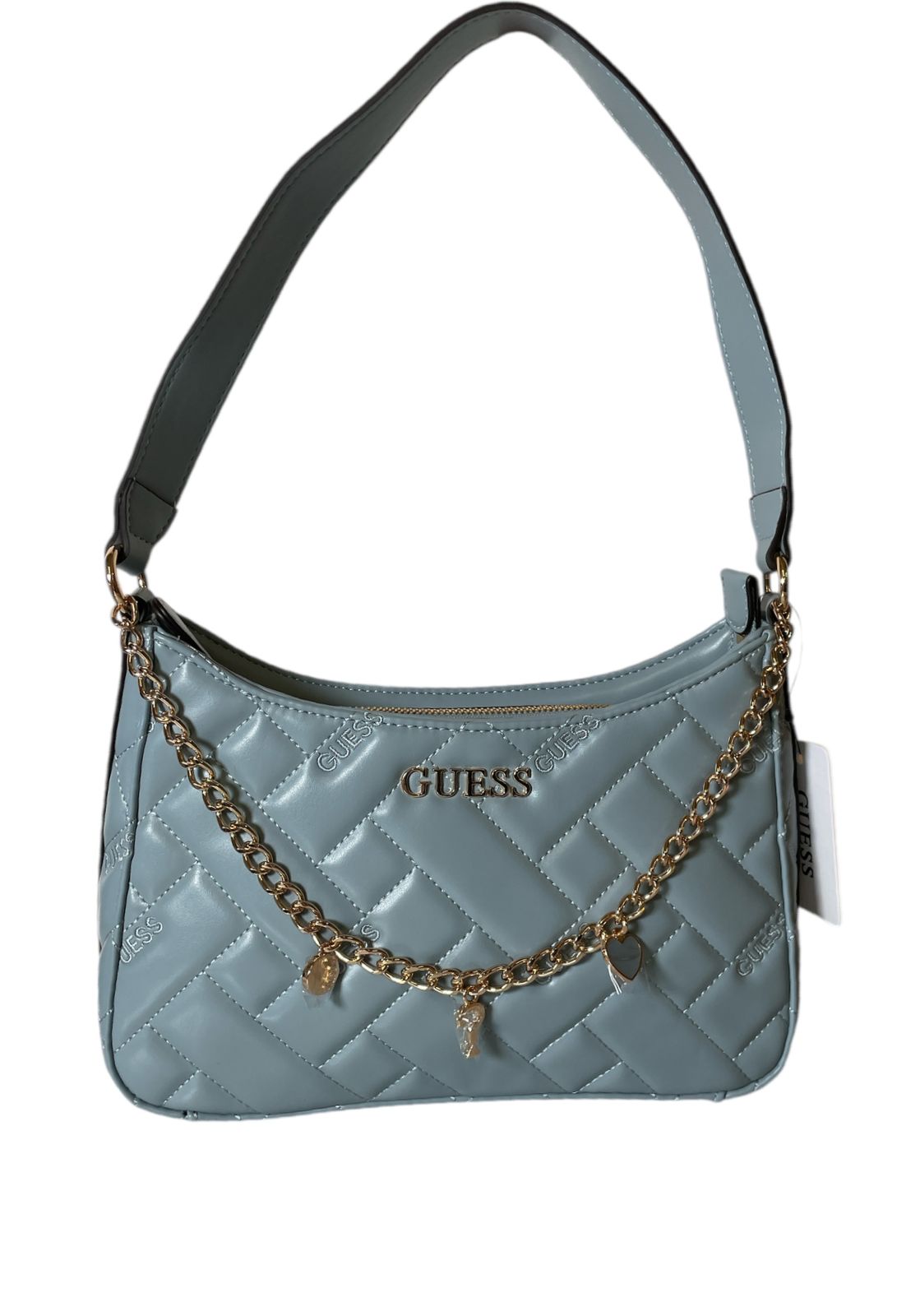 Bolso Hombro Guess - Elegancia Acolchada y Estilo Atemporal
