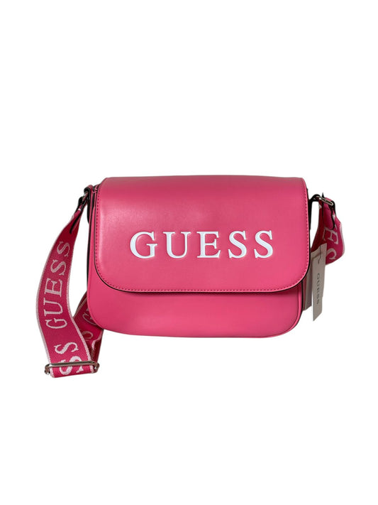 Mini Bolso Crossbody Guess - Color Fucsia de Impacto