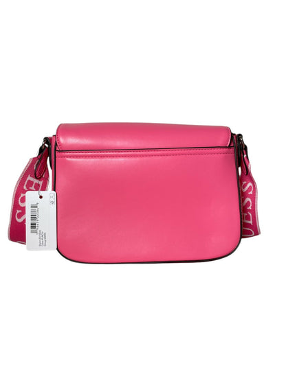Mini Bolso Crossbody Guess - Color Fucsia de Impacto