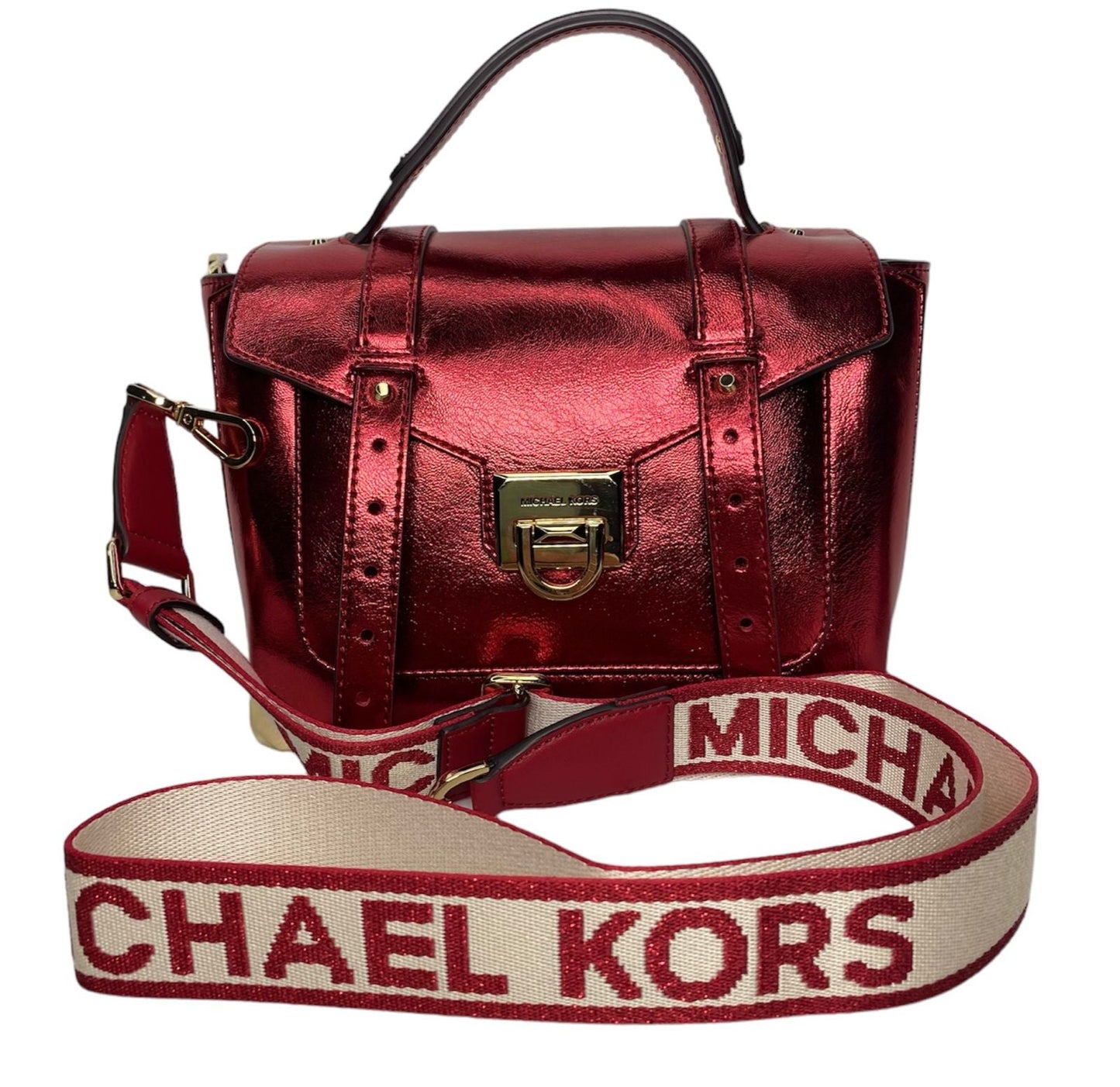 BOLSO MICHAEL KORS METÁLICO