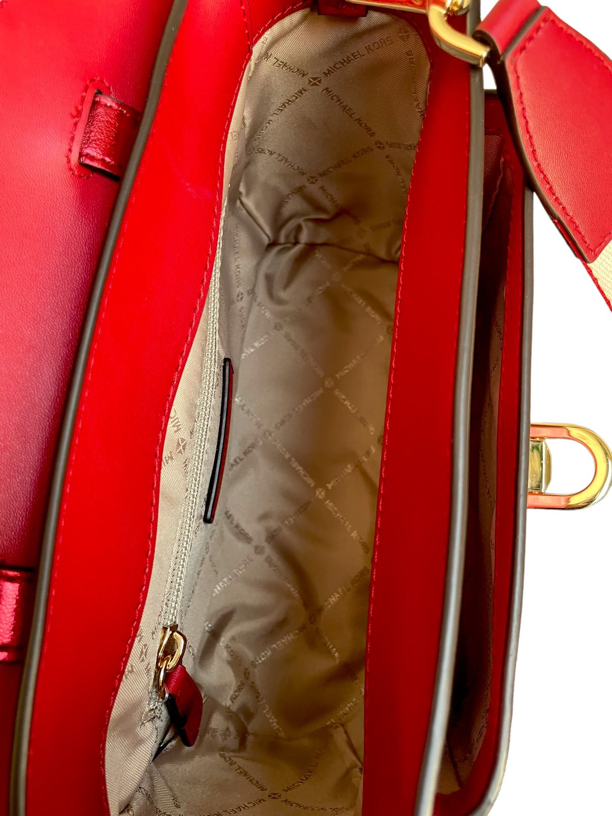 BOLSO MICHAEL KORS METÁLICO