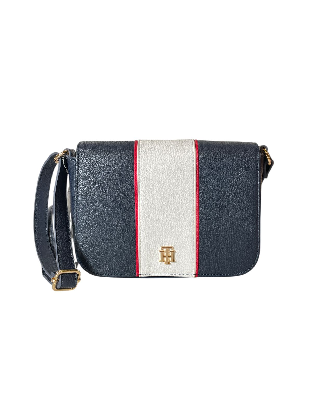 Bolso Cruzado Tommy Hilfiger con Solapa: Versatilidad y Estilo Clásico