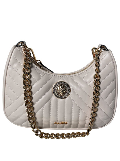 Bolso Acolchado ALDO: Elegancia y Funcionalidad color Crema